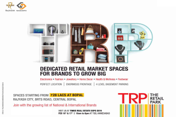 Presenting dedicated retail market spaces for brands to grow big at Rajyash The Retail Park, Ahmedabad
